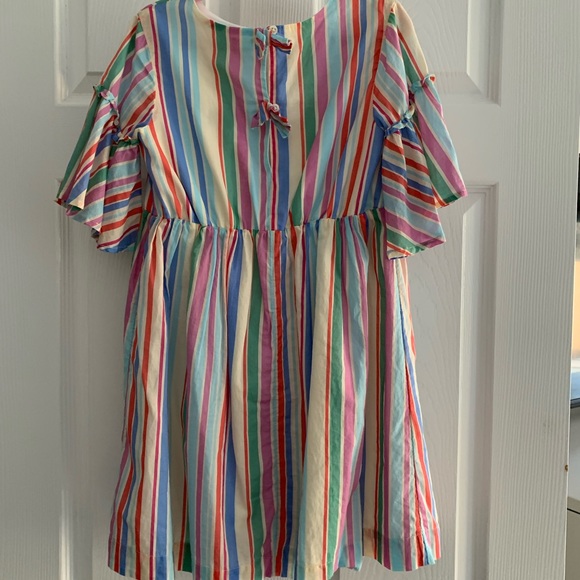 Girls Crewcuts Striped Dress - Picture 2 of 6